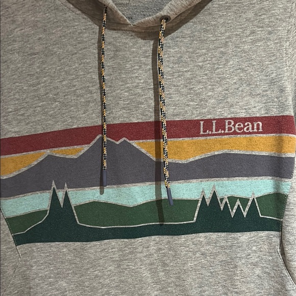 L.L. Bean Gray Hoodie for Women - Picture 2 of 6